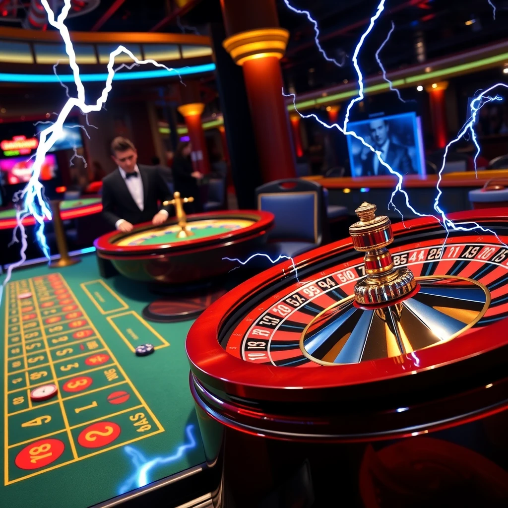 Lightning Roulette лайв-гра